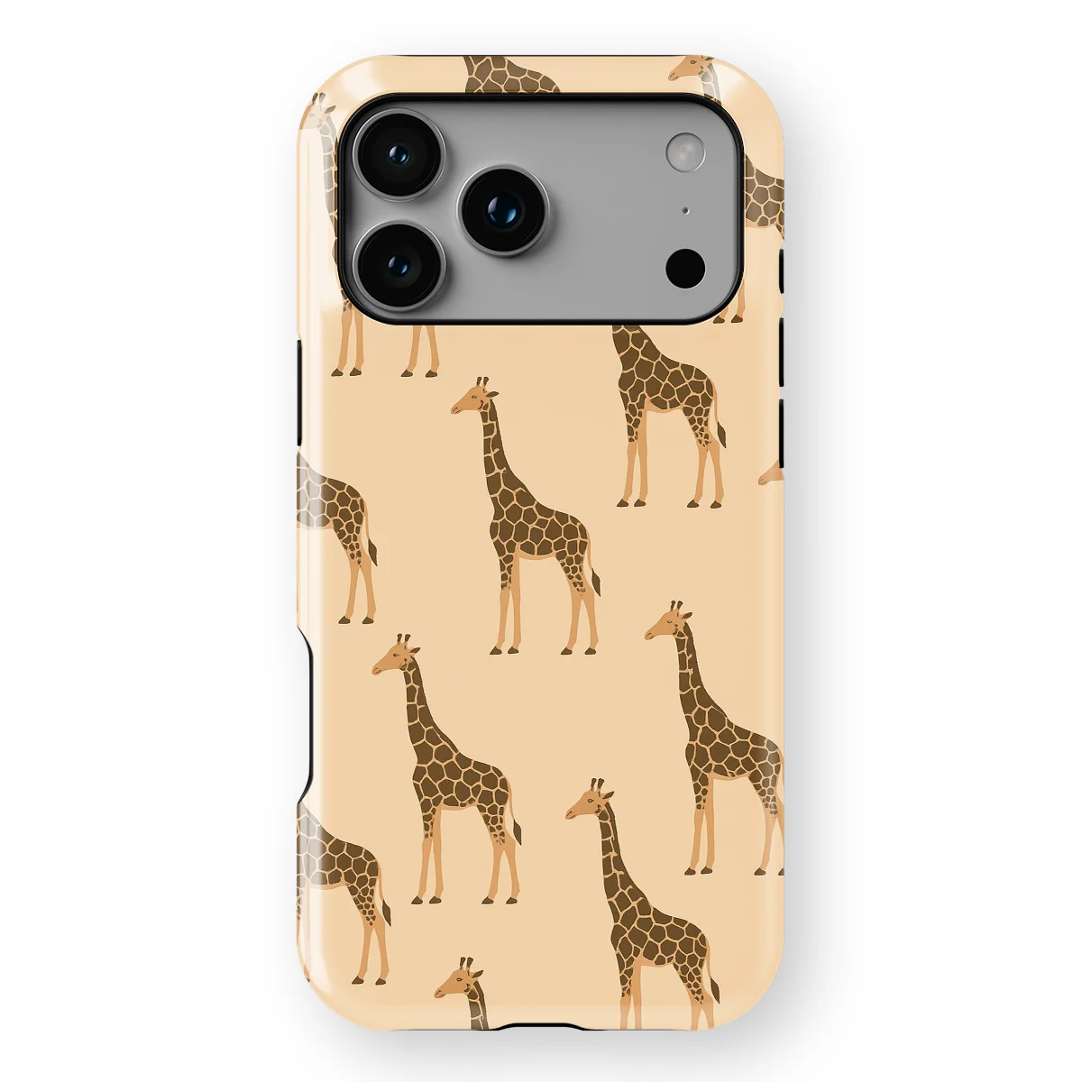 Animals - Giraffe - Beige/Yellow for iPhone 17 Pro Max