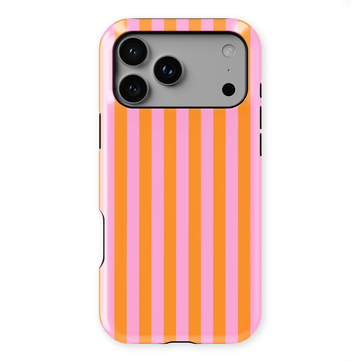Stripes - Bubble Beam - Pink/Orange/Multicolor for iPhone 17 Pro Max